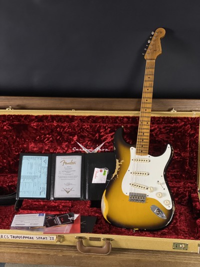 Fender Ltd Edition Custom Shop Troposphere 56 Stratocaster Relic Two Tone Sunburst